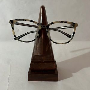 Christian Dior Montaigne-35 Eyeglasses OTVF White Havana Black